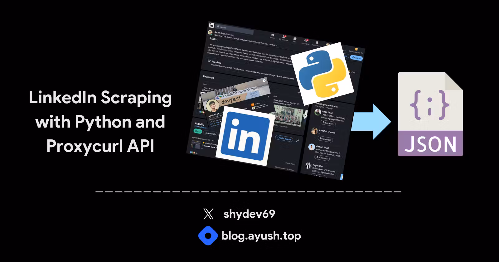 LinkedIn Scraping with Python and Proxycurl API
